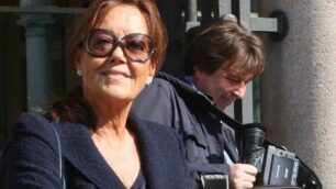 L’avvocato Annamaria Bernardini De Pace all’uscita del tribunale di Monza