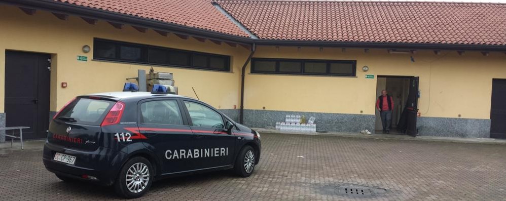 Vimercate, i carabinieri all'area feste dove si è verificata la fuga di gas