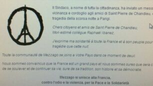 A Mezzago il sindaco, a nome di tutta la cittadinanza, ha inviato un messaggio di cordoglio ai “gemelli” di Saint Pierre de Chandieu