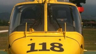 L’elicottero del 118