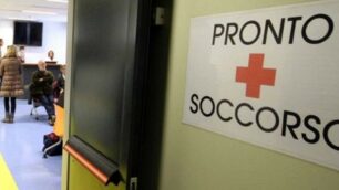 Il pronto soccorso dell’ospedale Manzoni di Lecco