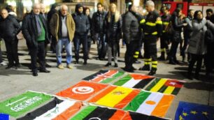 Lissone, veglia per  le vittime degli attentati di Parigi