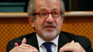 Il governatore della Lombardia, Roberto Maroni