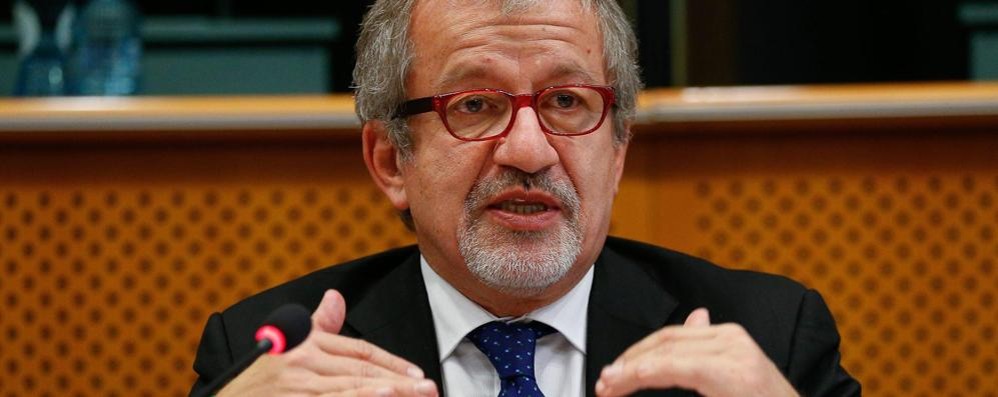 Il governatore della Lombardia, Roberto Maroni