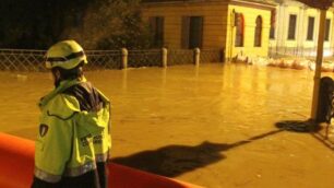 Monza, l’ondata di piena del Lambro nel novembre 2014