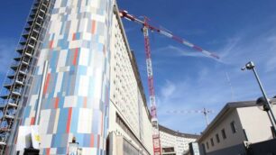 Monza, il cantiere del’ospedale san Gerardo