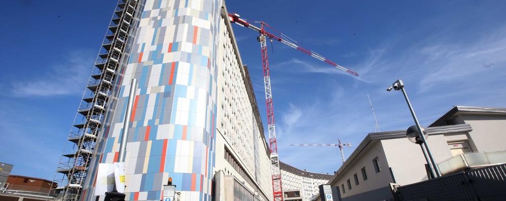 Monza, il cantiere del’ospedale san Gerardo