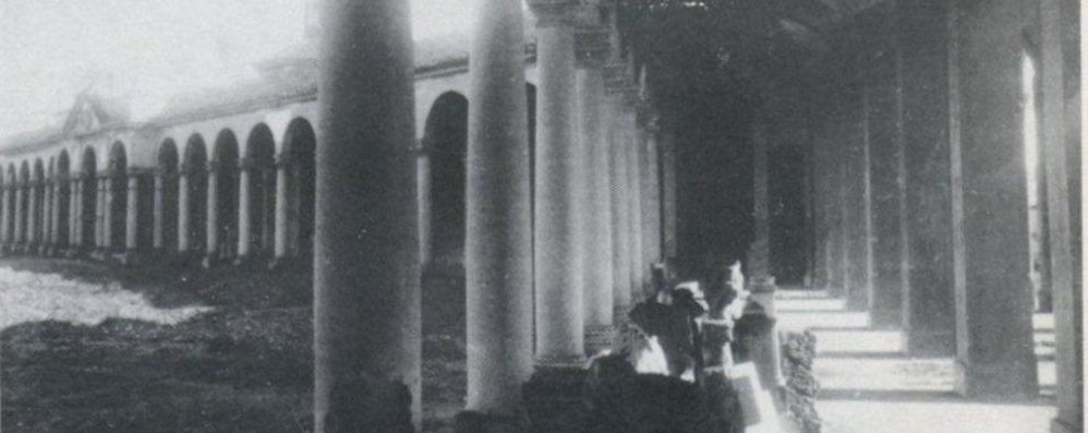 Un’immagine del cimitero di San Gregorio a Monza