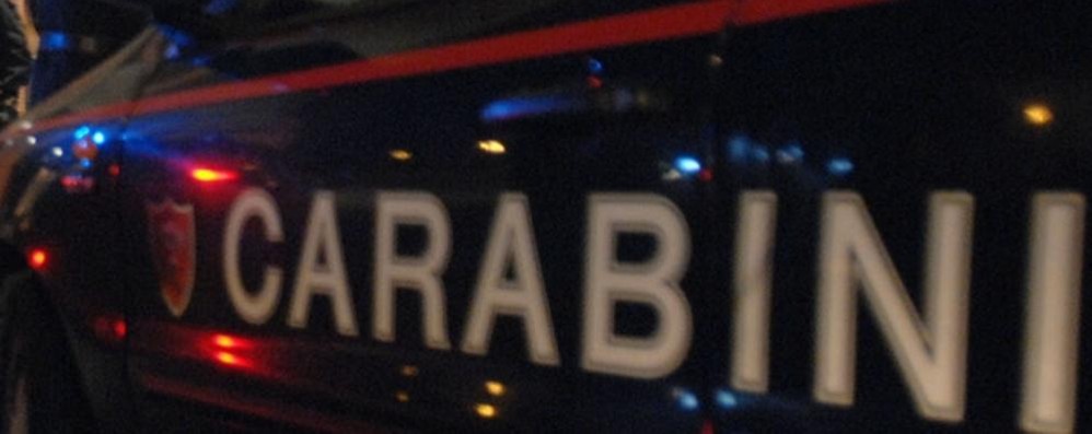 Sul posto i carabinieri