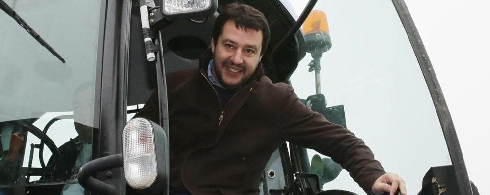 Il segretario della Lega Nord, Matteo Salvini