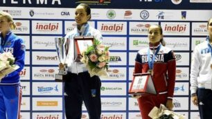 scherma arianna errigo podio coppa del mondo torino