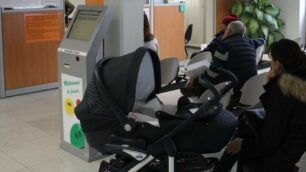 Seregno - Il front office dell’ufficio Inps di via della Boschina