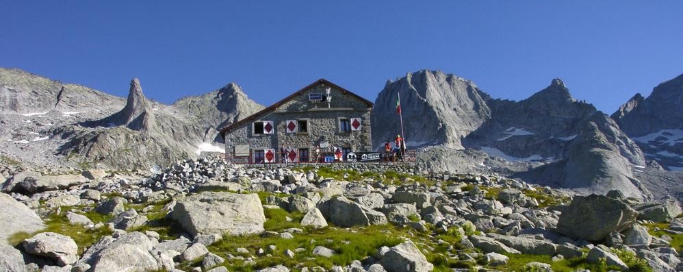 Il rifugio Gianetti in Valmasino