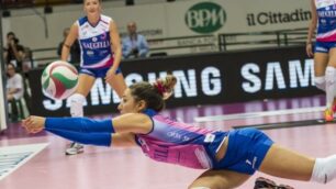 Volley, Saugella in ricezione