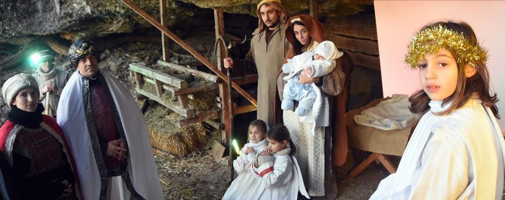 CARATE - Il presepe vivente di Agliate (Foto Pozzi)