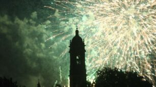 Fuochi d’’artificio a Monza