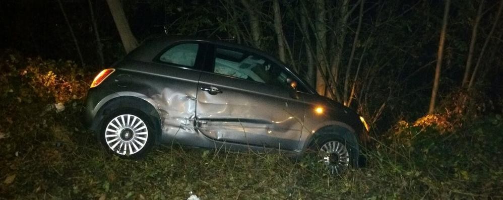 Besana, l’auto della 18enne coinvolta nell’incidente stradale