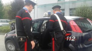 Un controllo dei carabinieri