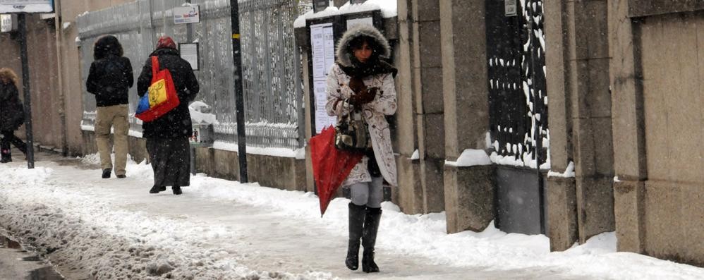 L’anno nuovo porta la neve anche a bassa quota: il vero inverno si farà sentire presto