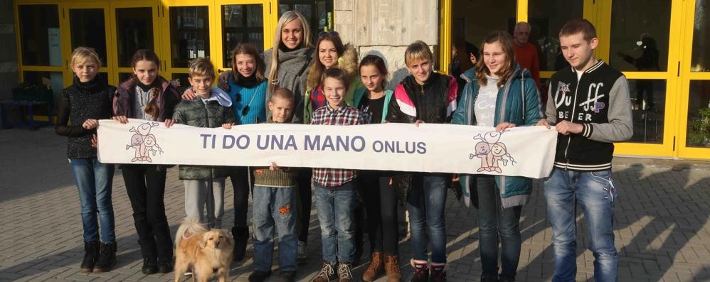 Monza Ragazzi Ucraini associazione Ti do una mano