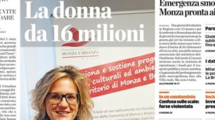 La prima pagina del Cittadino in edicola il 31 dicembre 2015