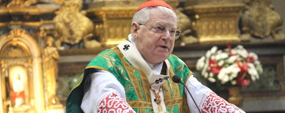 Il cardinale Angelo Scola