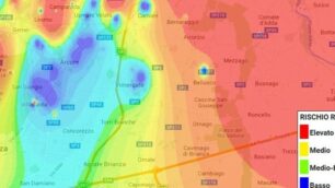 La mappa del rischio radon in Brianza