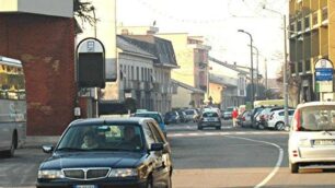 Lissone, zona 30 in via De Amicis