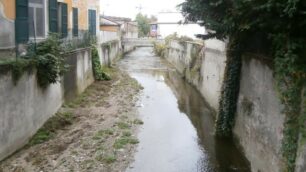 Meda - Il torrente Tarò, che scorre nel centro cittadino