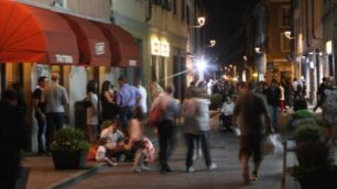 Monza, movida in via Bergamo