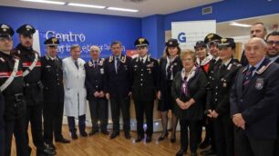 Monza, la visita per natale di Carabinieri e ANC Monza Brianza alla Fondazione Maria Letizia Verga all’ospedale San Gerardo