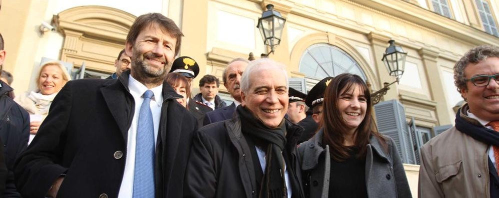 Monza, il ministro Franceschini in Villa Reale