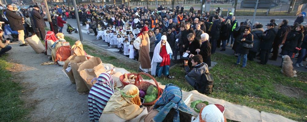 Monza Presepe vivente san Fruttuoso