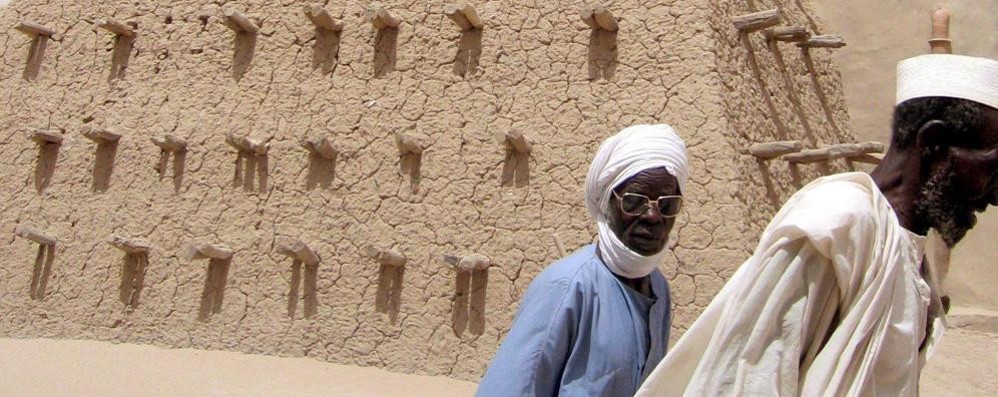 Alla moschea di Timbuktu