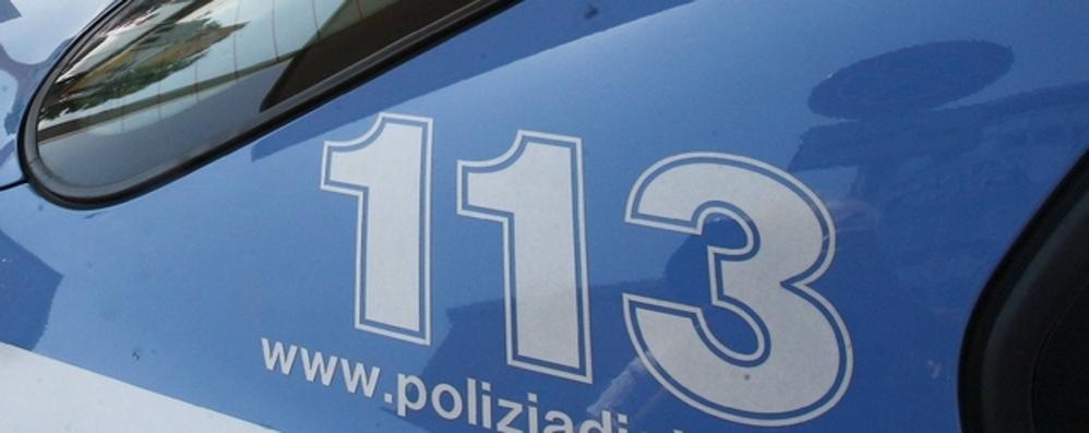 Sul posto è arrivata una pattuglia della polizia