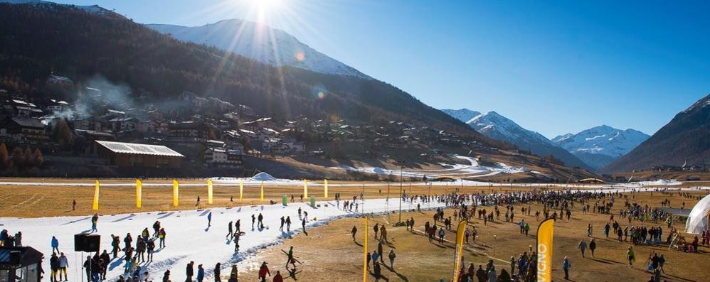 La Sgambeda a inizio dicembre a Livigno (foto Apt Livigno)