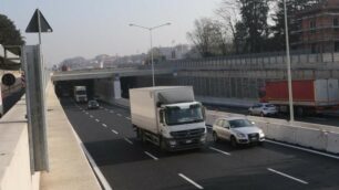 Monza, viale Lombardia in direzione sud