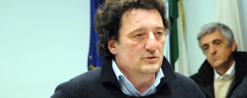 Il presidente della provincia Gigi Ponti