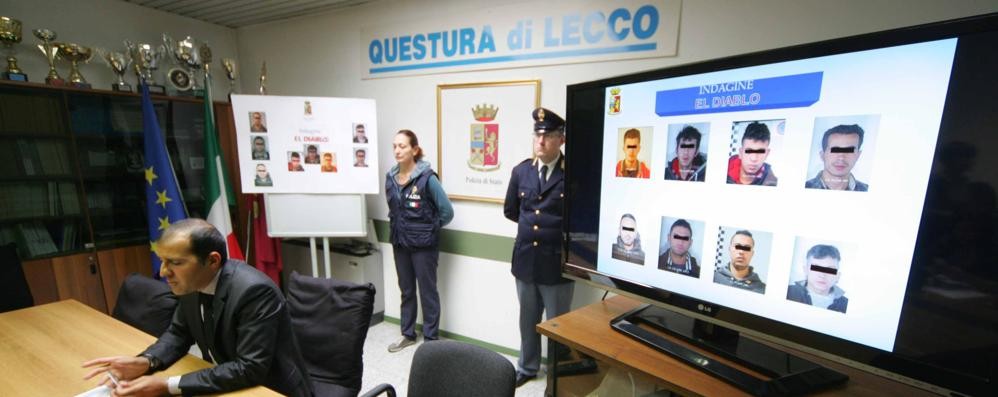 La presentazione dell’operazione El Diablo lo scorso ottobre