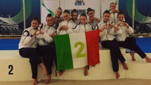 Desio - Le ragazze della San Giorgio ’79 che hanno conquistato per la seconda volta il podio tricolore