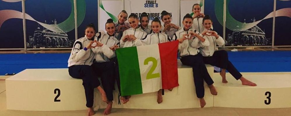 Desio - Le ragazze della San Giorgio ’79 che hanno conquistato per la seconda volta il podio tricolore