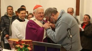 La visita natalizia del cardinale Scola nella casa circondariale di Monza