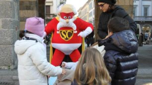 Super auguri con Super Claus a Monza