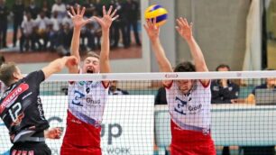 Volley, Jovovic e Verhees del Gi Group Team Monza a muro