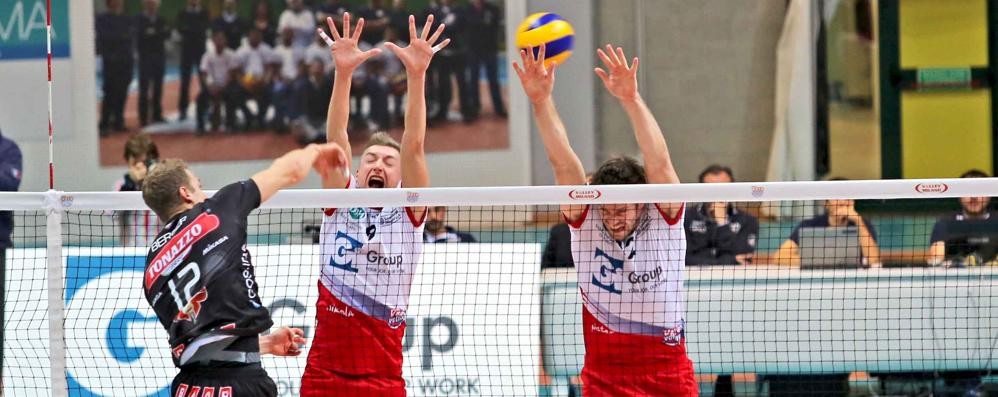 Volley, Jovovic e Verhees del Gi Group Team Monza a muro