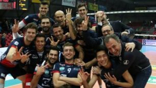 Volley, il Gi Group Team Monza dopo la vittoria su Piacenza
