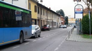 La via di Cesano Maderno teatro dello spettacolo dell’esibizionista