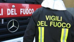 A Brugherio sono intervenuti i vigili del fuoco