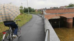 Una pista ciclabile di Monza