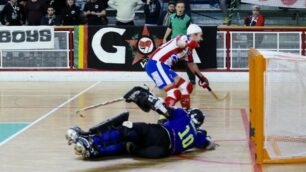 Monza - Il gol di Michele Panizza (foto Stefano Servidio)